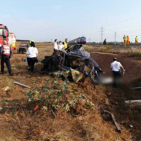 זירת התאונה